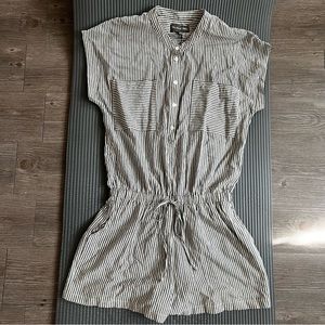 Michael Stars Striped Romper Sz S